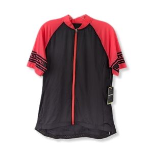 NWT Performance Bike Women's Coral/ Black Cycling Ultra Jersey